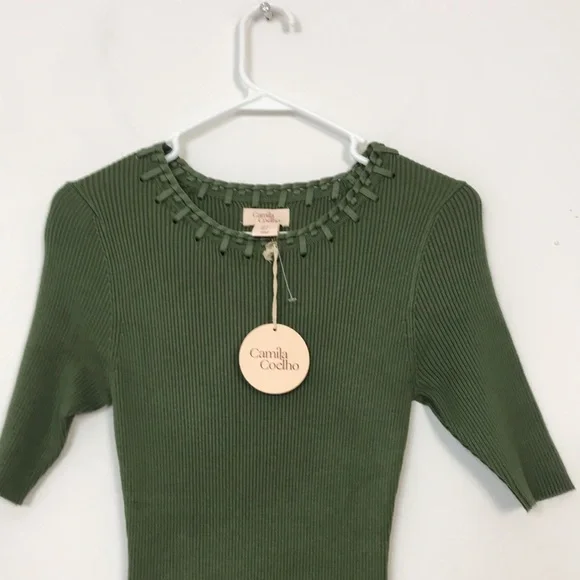 NWT Camila Coelho knit Dress